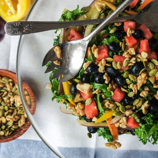 Summer Superfood Kale Salad