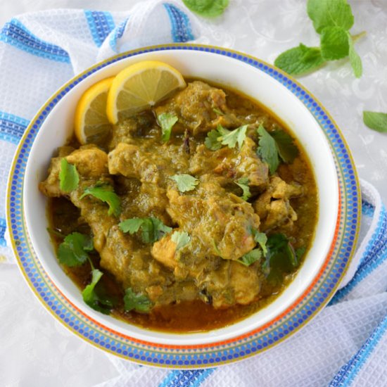 Fennel and Coriander Chicken Curry