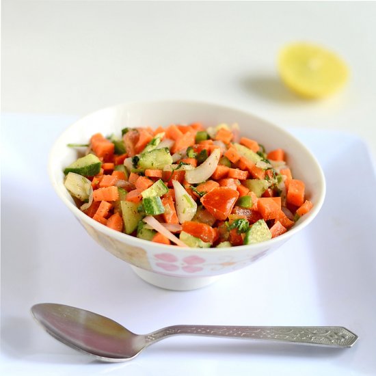 Indian vegetable salad