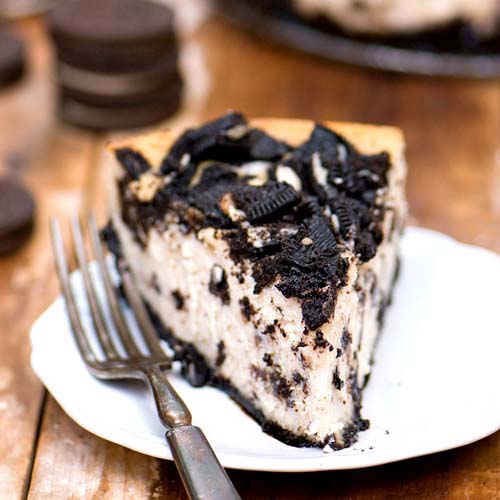 Vegan Loaded Oreo Cheesecake