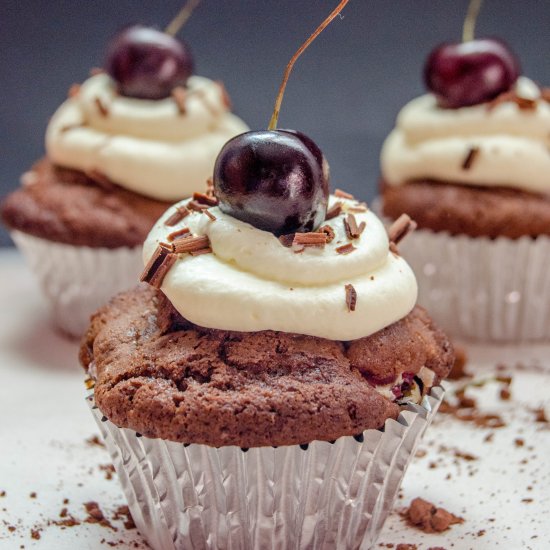 Black Forest Cupcakes