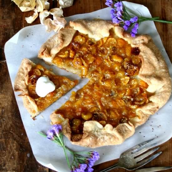 Ground Cherry Galette