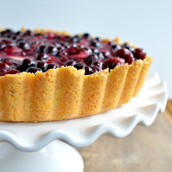 Cherry Berry Cream Cheese Pie