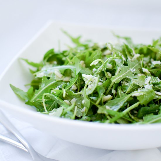 Arugula Parmesan Salad