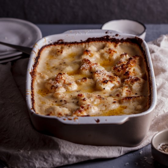 Cauliflower cheese