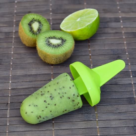 Kiwi Lime Popsicles