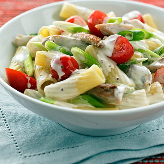 Mustard, Tomato and Chicken Pasta