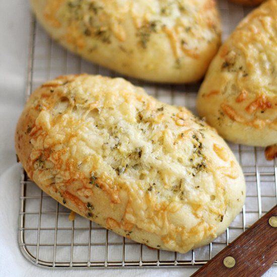 Asiago Herb Hoagie Rolls