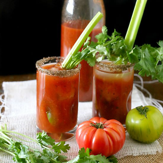 Heirloom Tomato Bloody Mary Mix