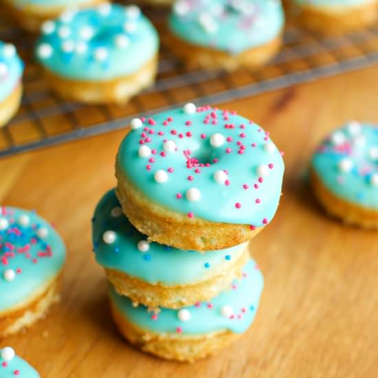 Cotton Candy Mini Donuts