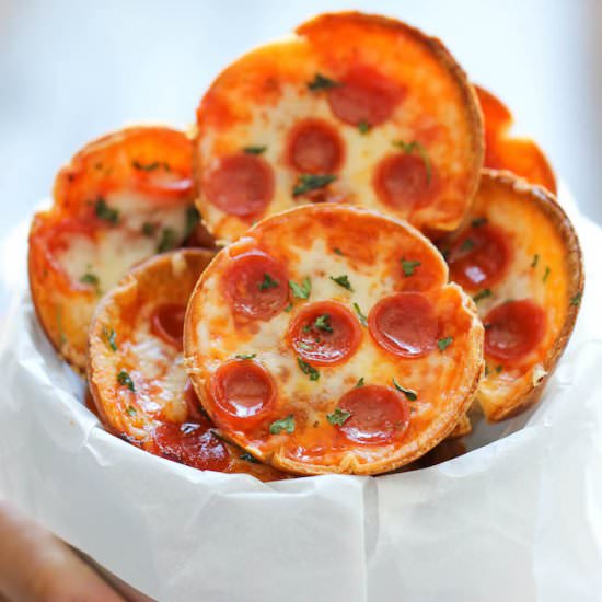 Mini Deep Dish Pizzas