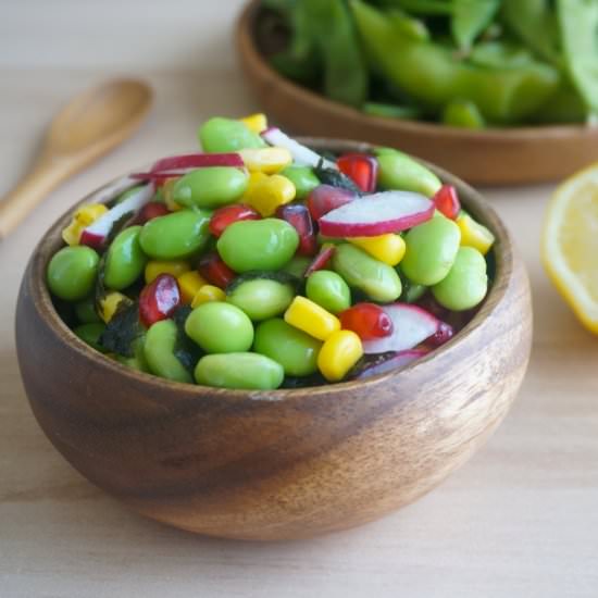 Lemon-Miso Edamame Salad