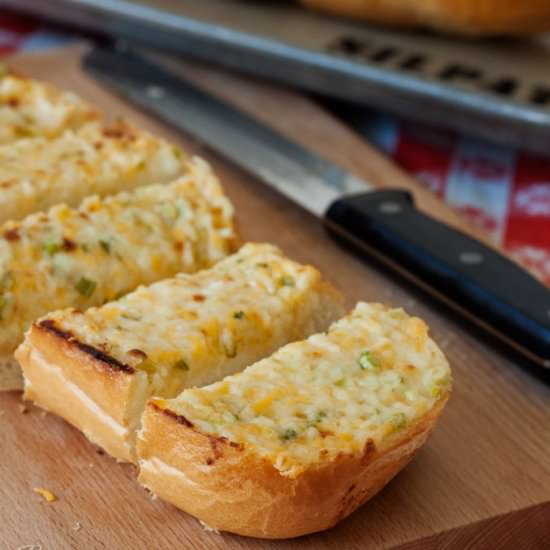 Three Cheese Garlic Bread