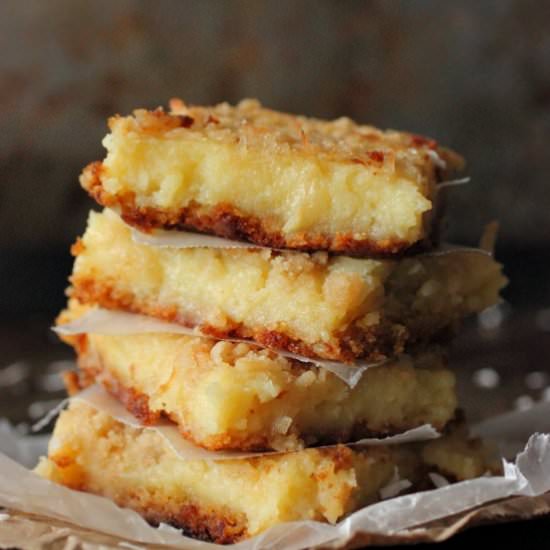 Lemon Coconut Gooey Bars