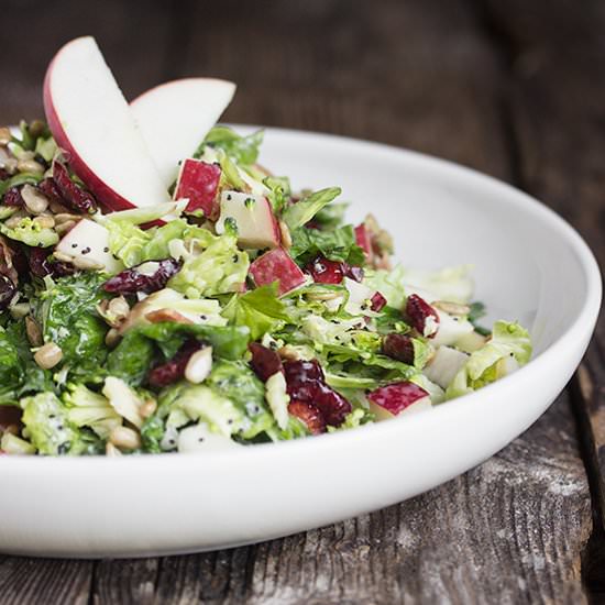 Fall Kale Super Salad