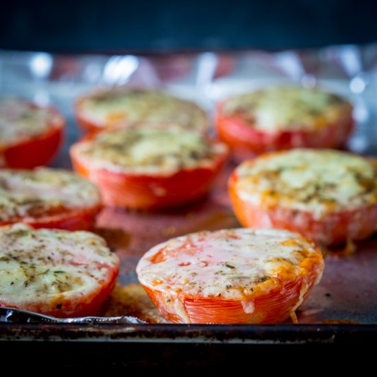 Cheddar Roasted Tomatoes