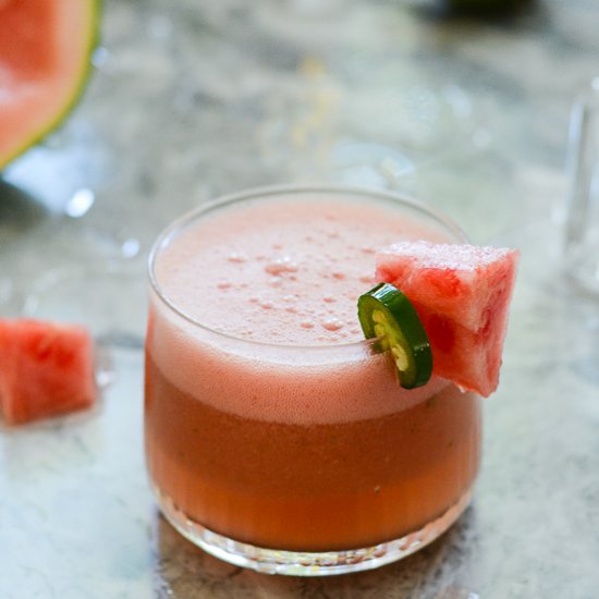 Spicy Watermelon Margarita