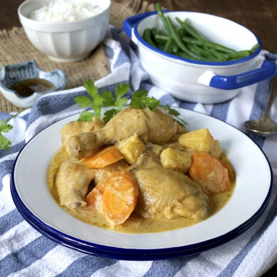 Chicken Stew with Pineapple