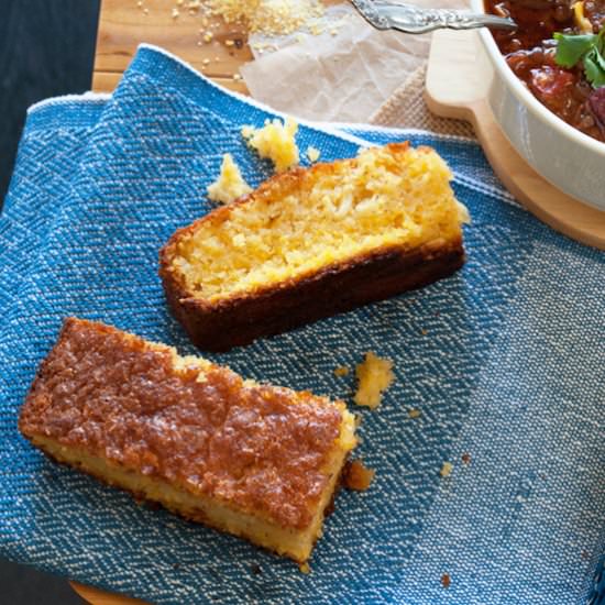 The Chili Philosopher’s cornbread