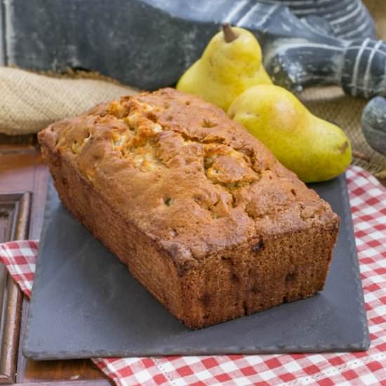 Sour Cream Pear Bread