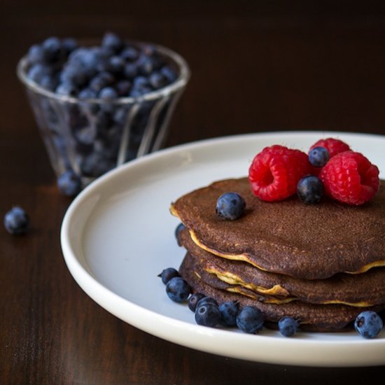 Banana Protein Pancakes