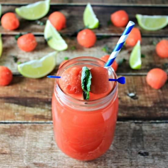 Sparkling Watermelon Mojito