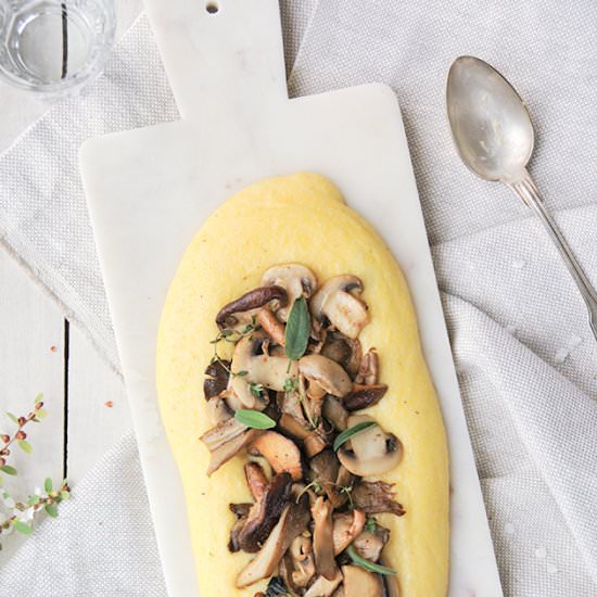 Polenta with Mushrooms