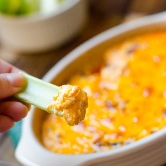 Buffalo Onion Dip