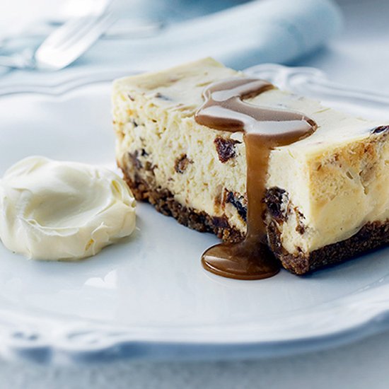 Sticky Date Cheesecake Slice