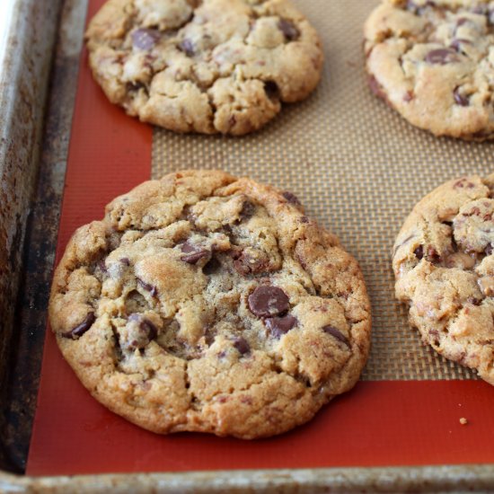 Brown Butter Toffee Cookies