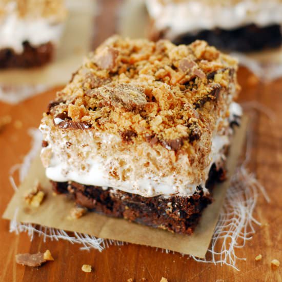 Butterfinger Ooey Gooey Bars