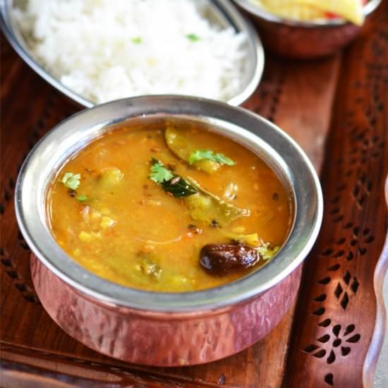 Broad Beans (Avarakkai) Sambar