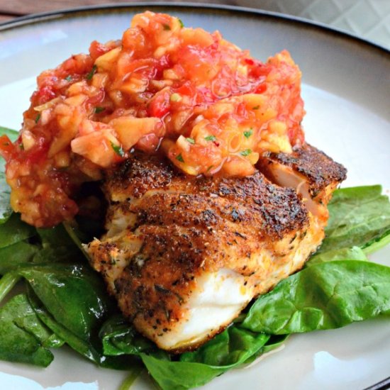 Blackened Red Snapper