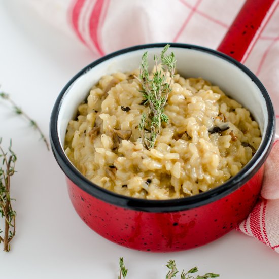 Creamy Wild Mushroom Risotto