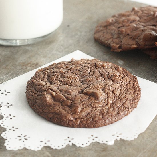 Double Chocolate Toffee Cookies