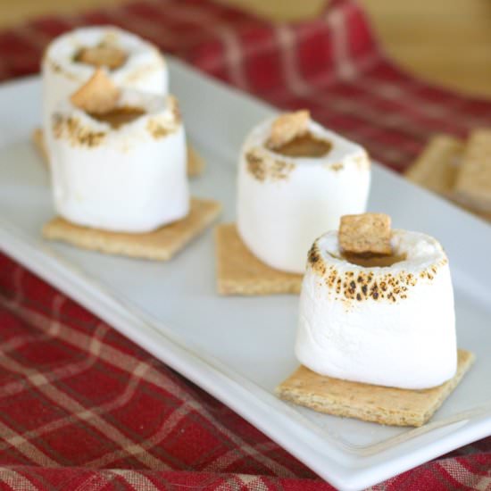 Roasted Marshmallow S’mores Shots