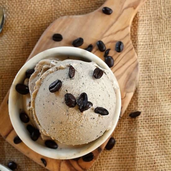 Vegan Turkish Coffee Ice Cream