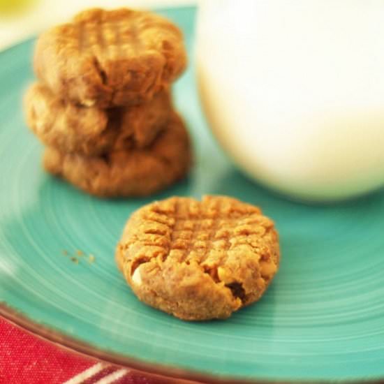 Vegan Peanut Butter Cookies