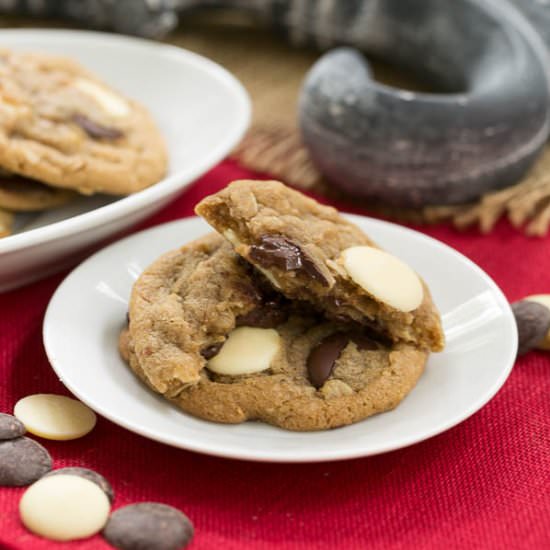 Triple Chocolate Oatmeal Cookies