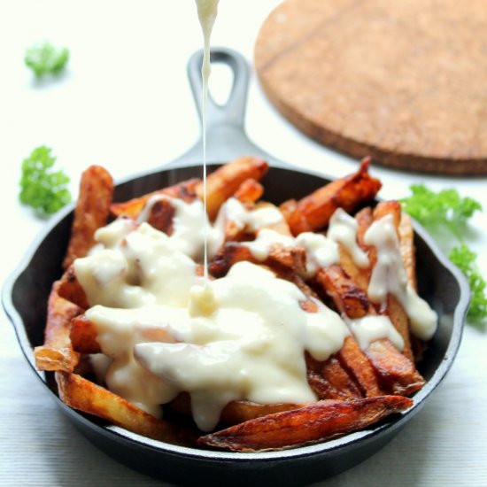 Fondue Cheese Fries