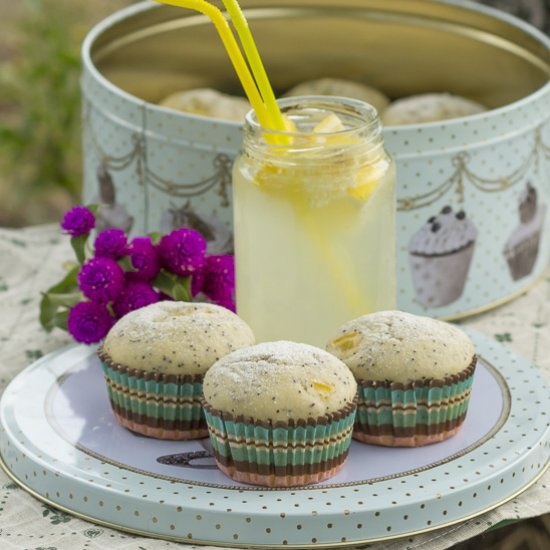 Poppy Seeds Lemon Muffins