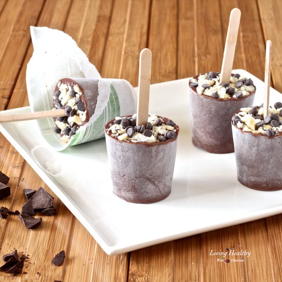 Creamy Chocolate Pudding Pops