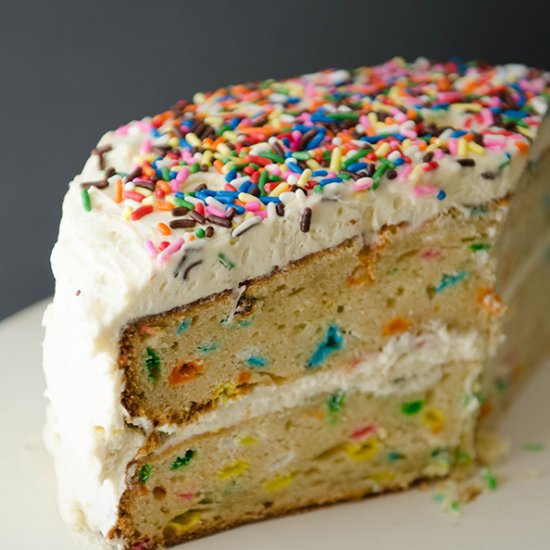 Gluten-Free Funfetti Cake