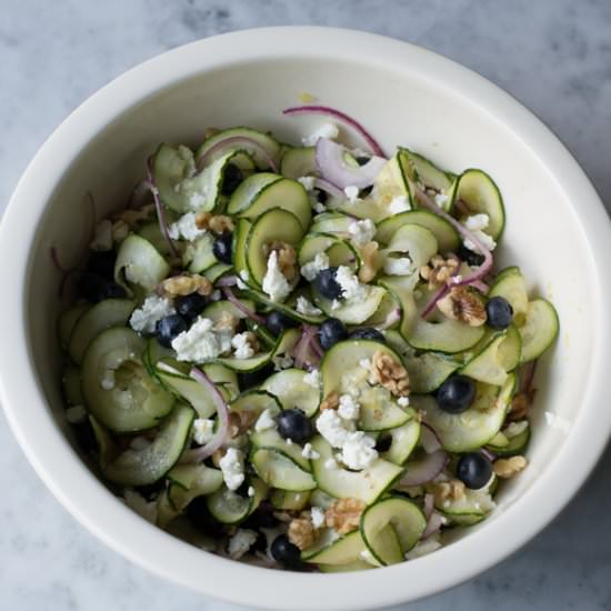 Zucchini Ribbon Salad