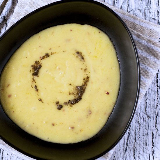 Potatoes and Truffle Soup