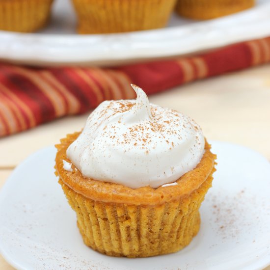 Pumpkin Pie Cupcakes