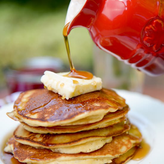 Fluffy Paleo Coconut Flour Pancakes