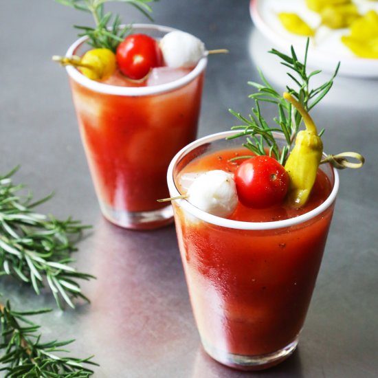 Roasted Garlic Bloody Mary