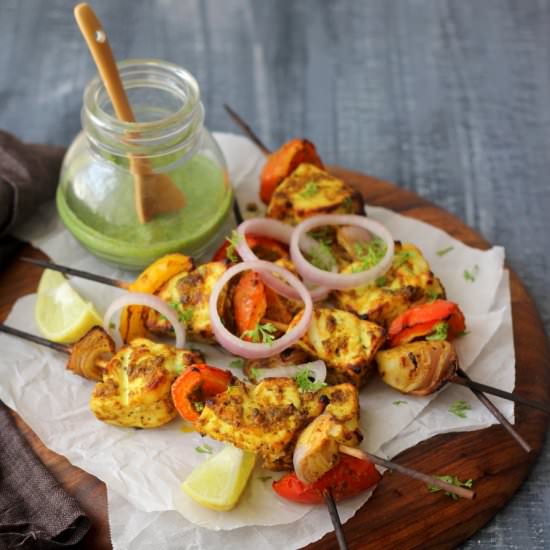 Achaari Paneer Tikka