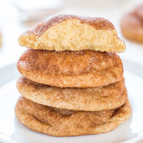 The Best Snickerdoodles